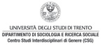 Università degli Studi di Trento, Dipartimento di Sociologia e Ricerca Sociale, Centro Studi Interdisciplinari di Genere (CSG)