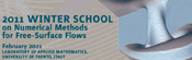 2011 Winter School on Numerical Methods for Free-Surface Flows February 2011