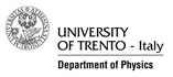 University of Trento, Department of Physics