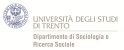 Università degli Studi di Trento - Dipartimento di Sociologia e Ricerca Sociale