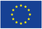 Bandiera europea - sfondo blu con le stelle gialle in cerchio