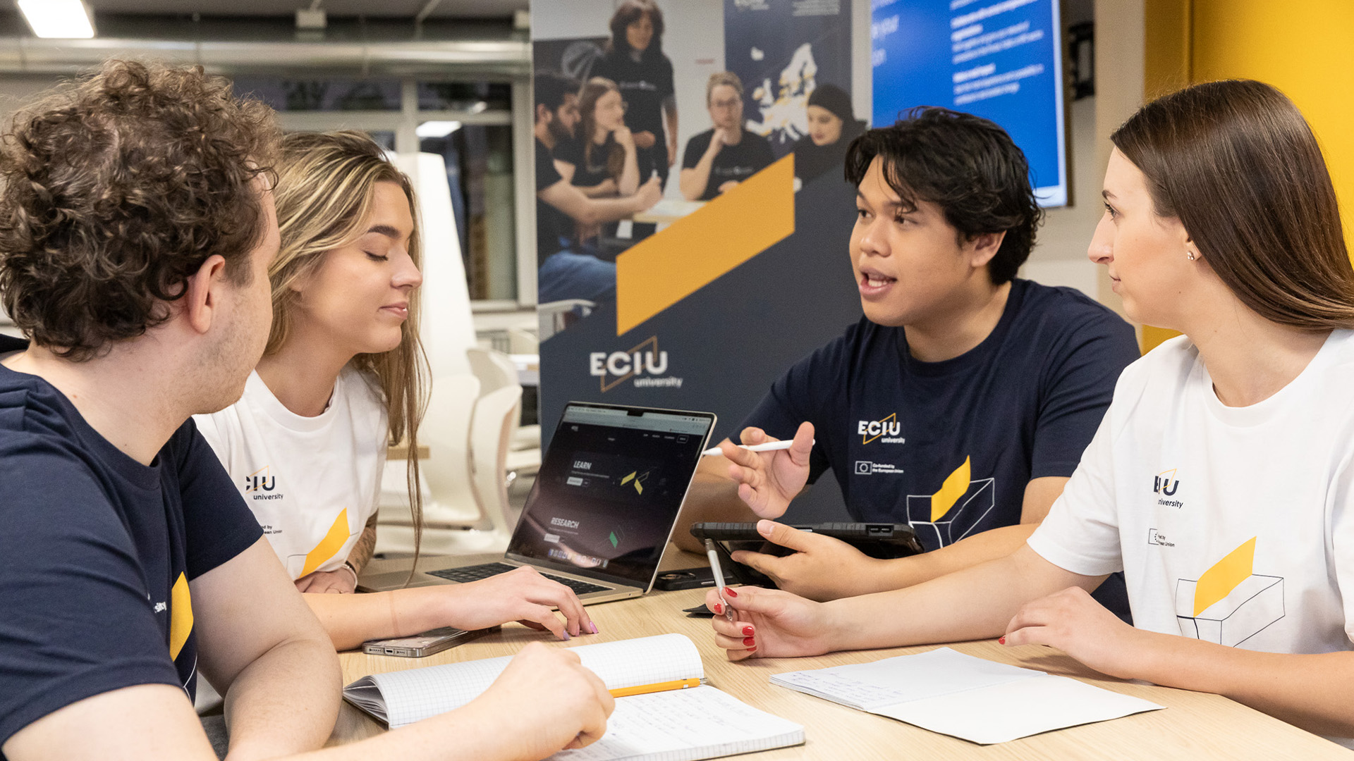 ECIU students