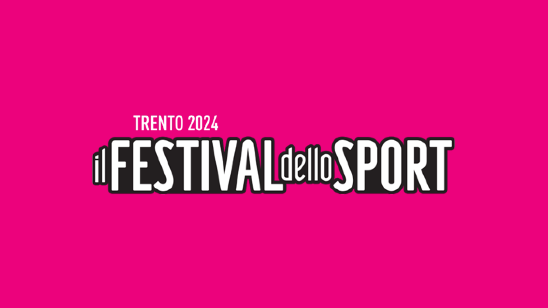 logo il Festival dello sport Trento 2024