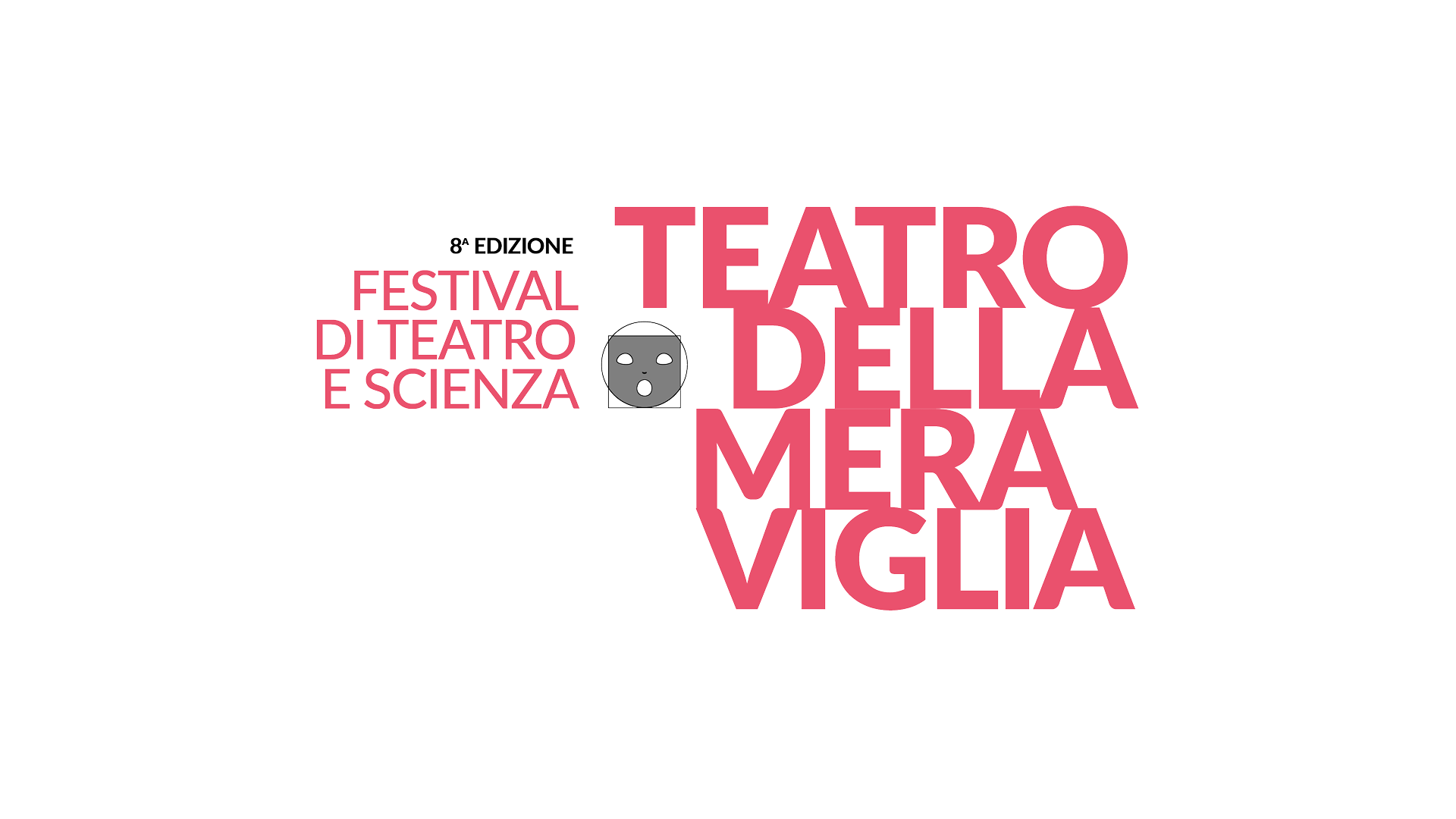 lettering Teatro della Meraviglia, Festival di Teatro e Scienza