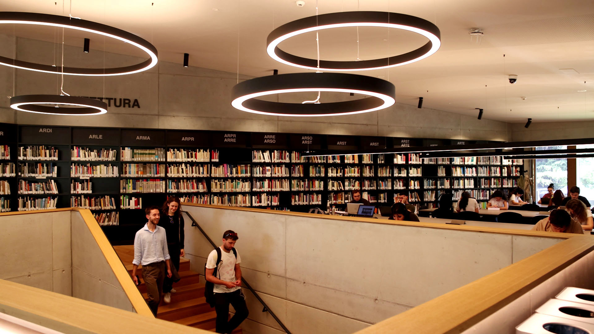 interni Biblioteca Universitaria di Mesiano
