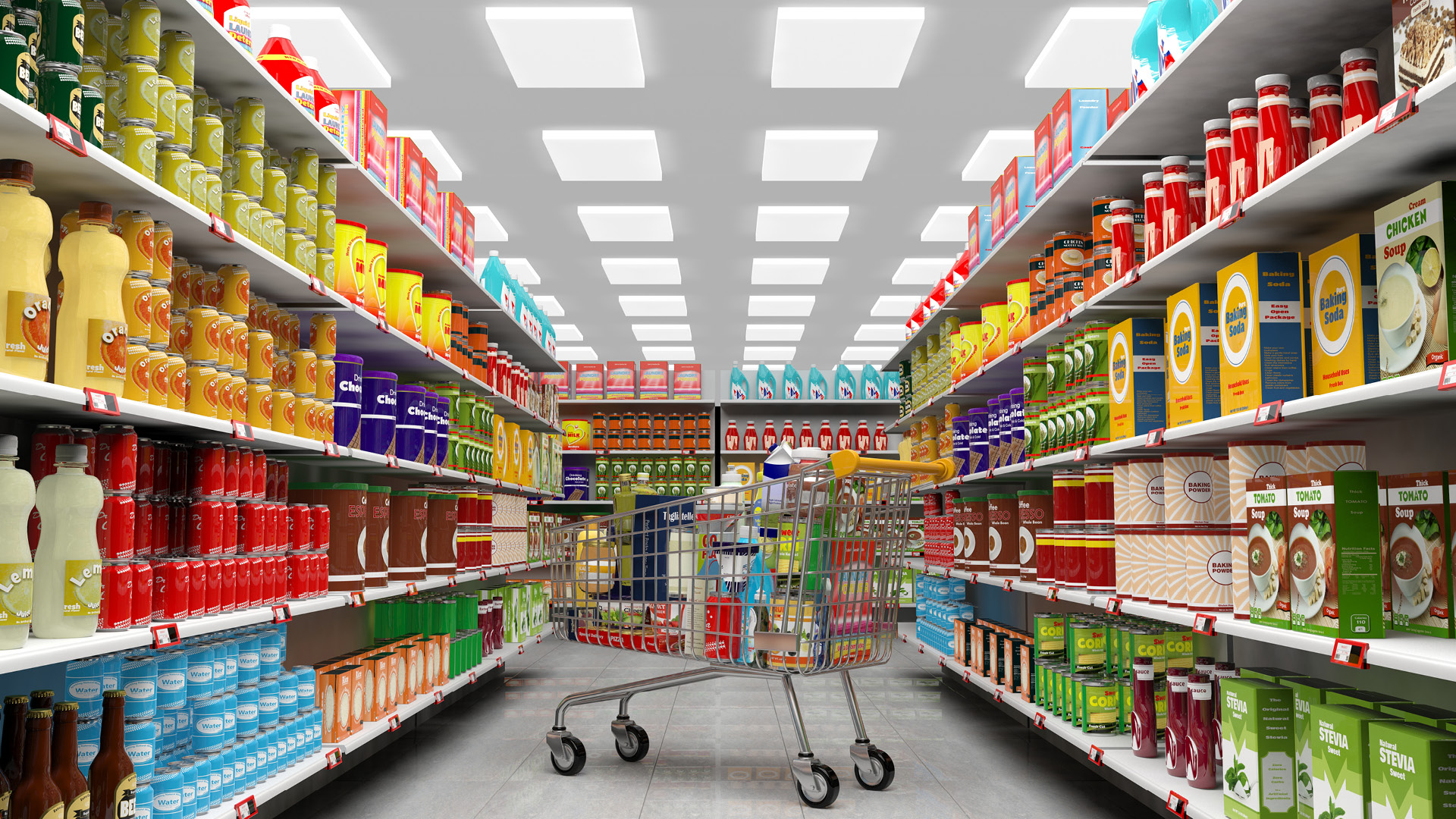 carrello del supermercato