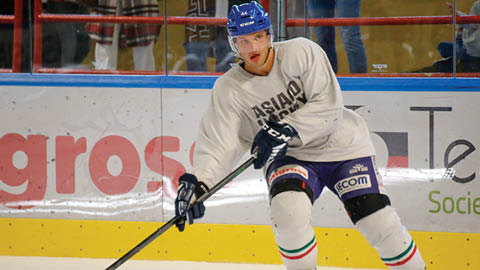 Gregorio Gios. Laurea in Ingegneria industriale. Specialità: hockey su ghiaccio