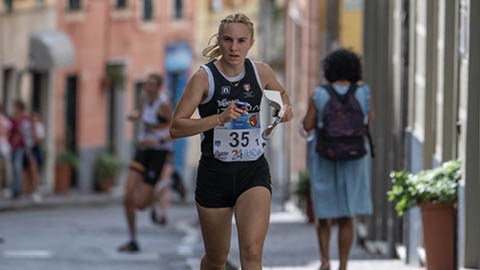Jessica Lucchetta. Dottorato in Computer science. Specialità: orienteering