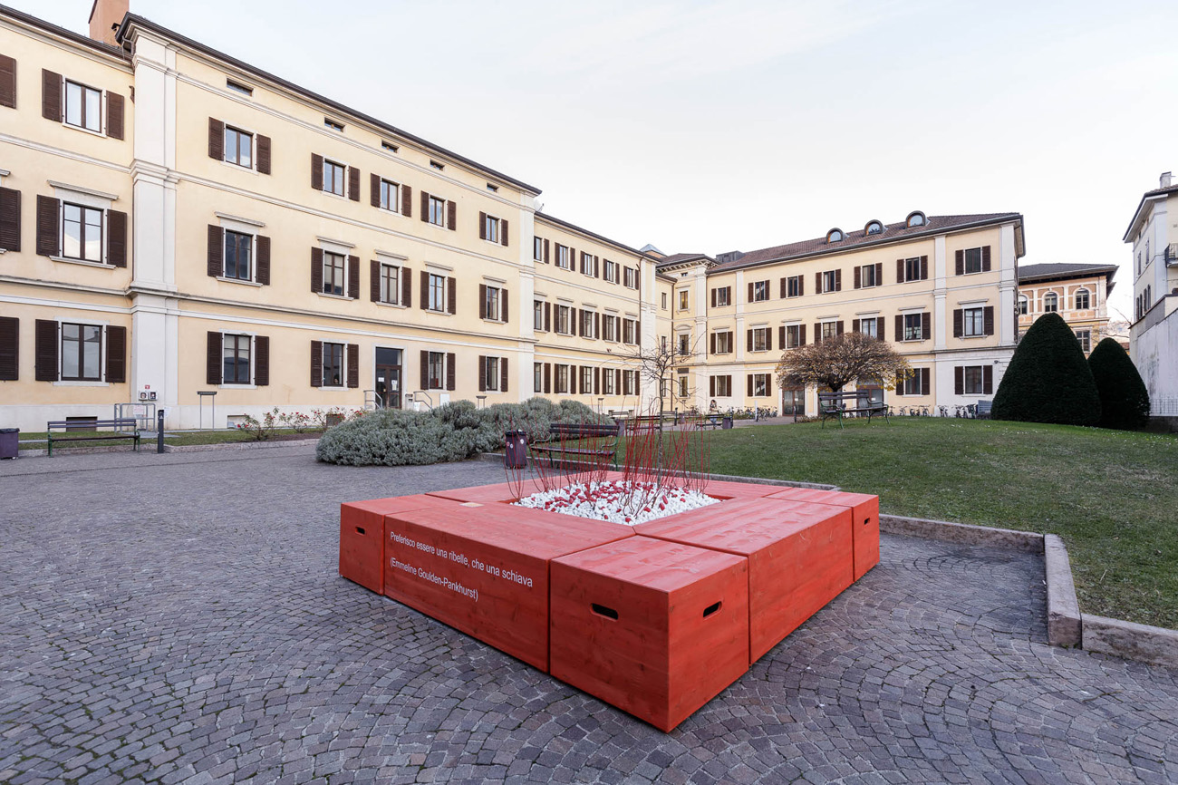 Novembre 2023 - "Ad ogni voce una battaglia vinta" - Ph. Pierluigi Cattani Faggion (Trento - Palazzo di Economia)