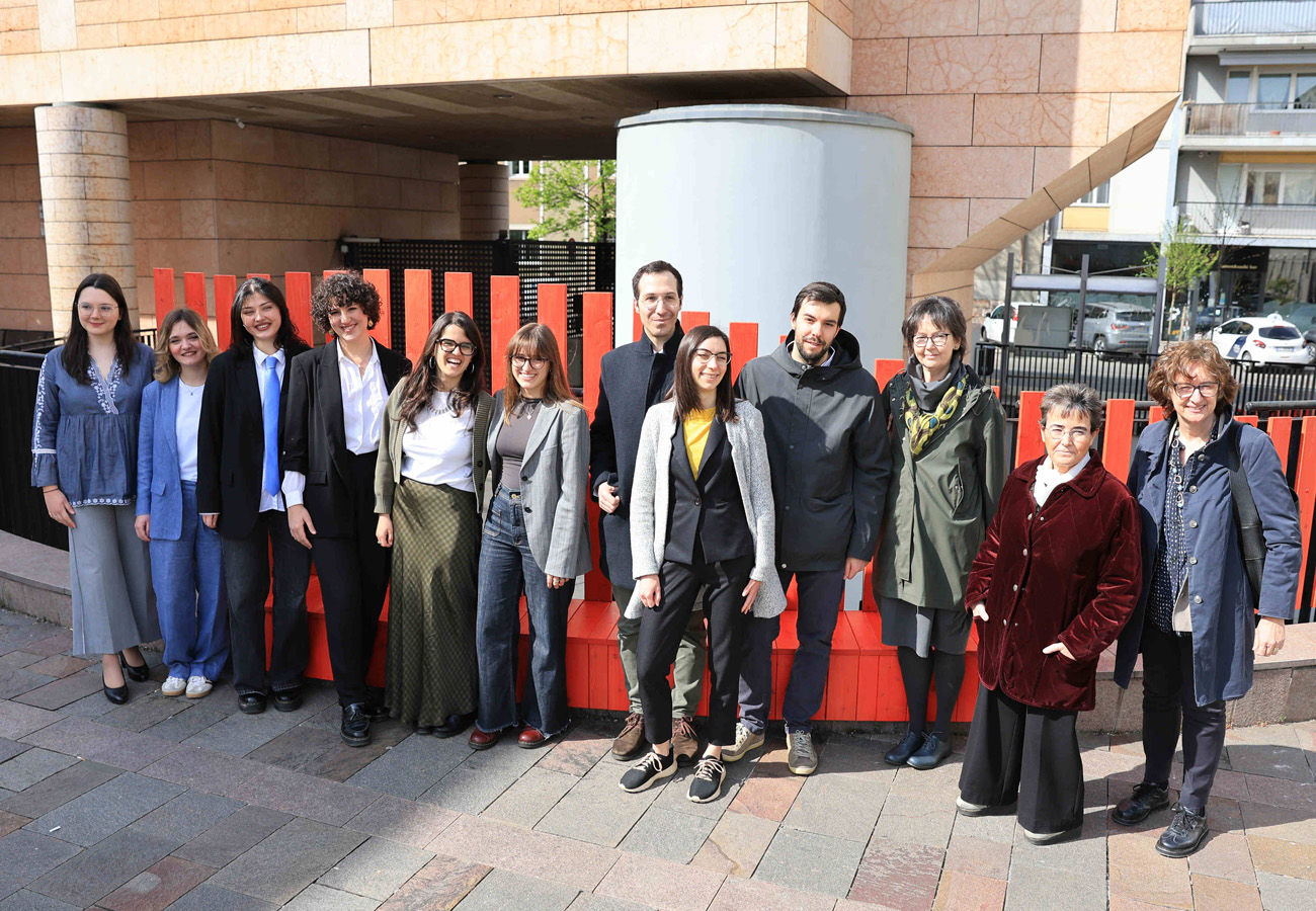 Aprile 2025 - "L'onda" ©UniTrento - Ph. Pierluigi Cattani Faggion (Trento - Palazzo di Giurisprudenza)