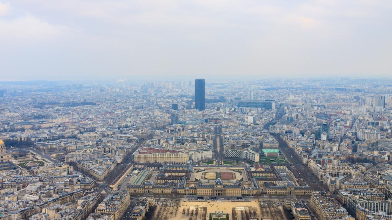 Panorama of Champ de Mars and EuroDefense France