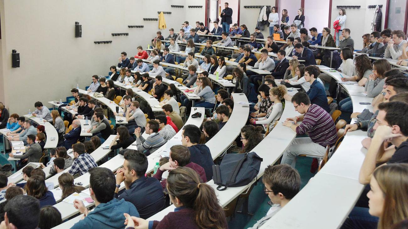 aula con studenti