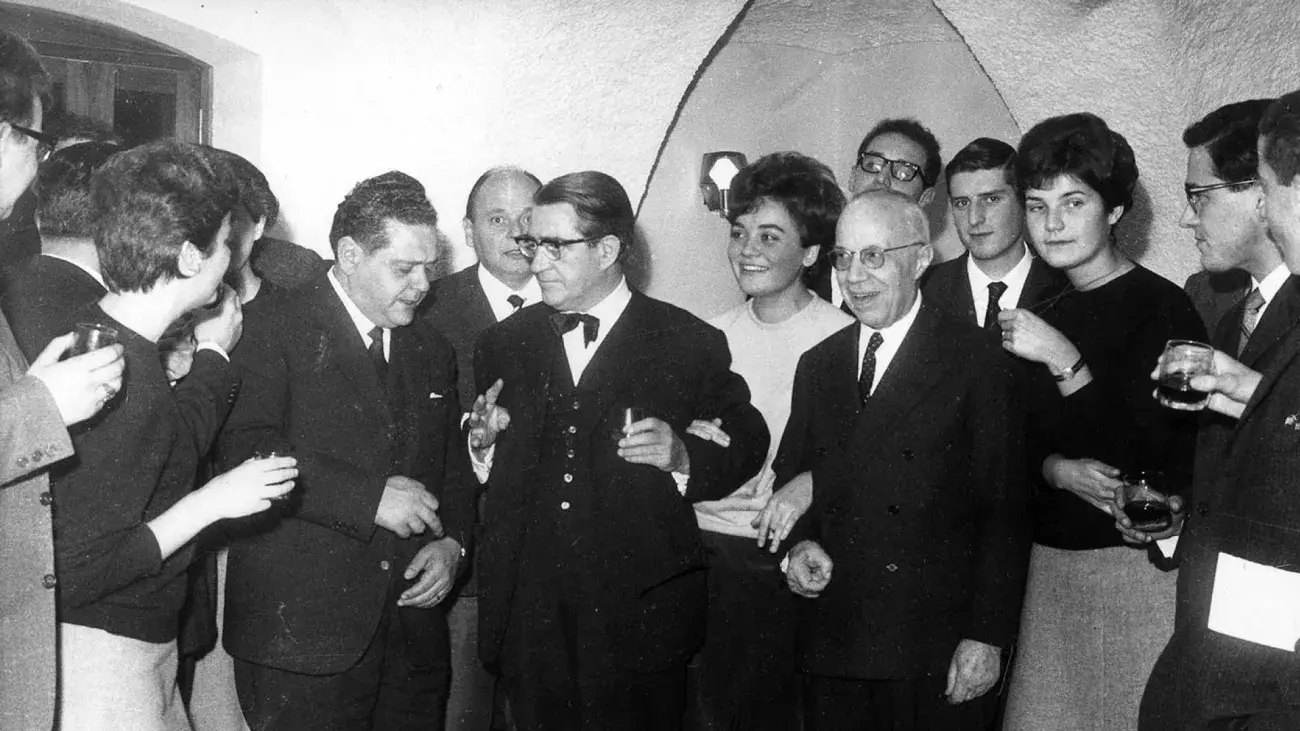 foto storica inaugurazione Università 1964