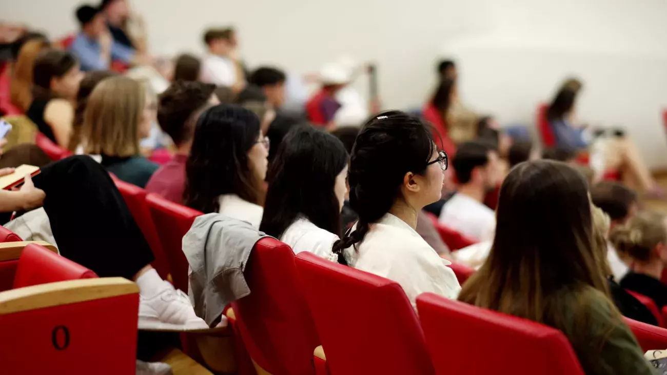 studenti di diversa provenienza in aula