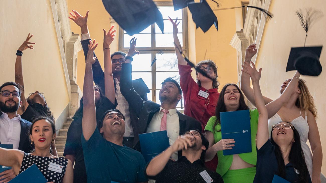 lancio dei tocchi studenti erasmus