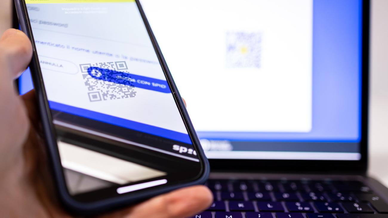 smartphone accesso tramite qrcode
