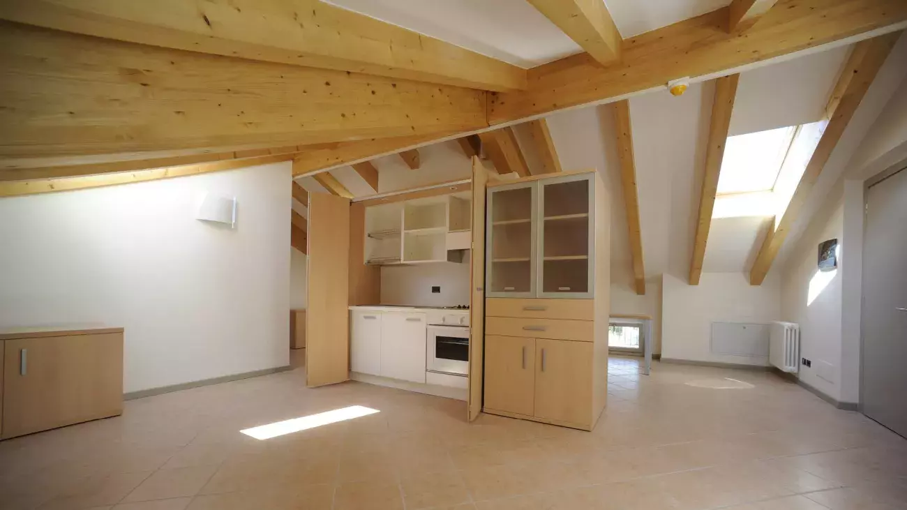 interno, cucina, residenza universitaria