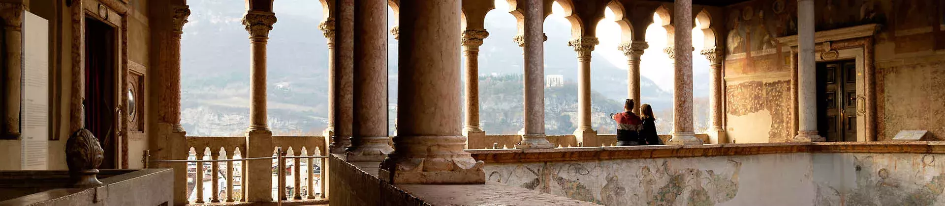 colonne interni Castello del Buonconsiglio