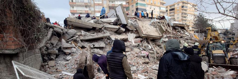 Il terremoto in Turchia